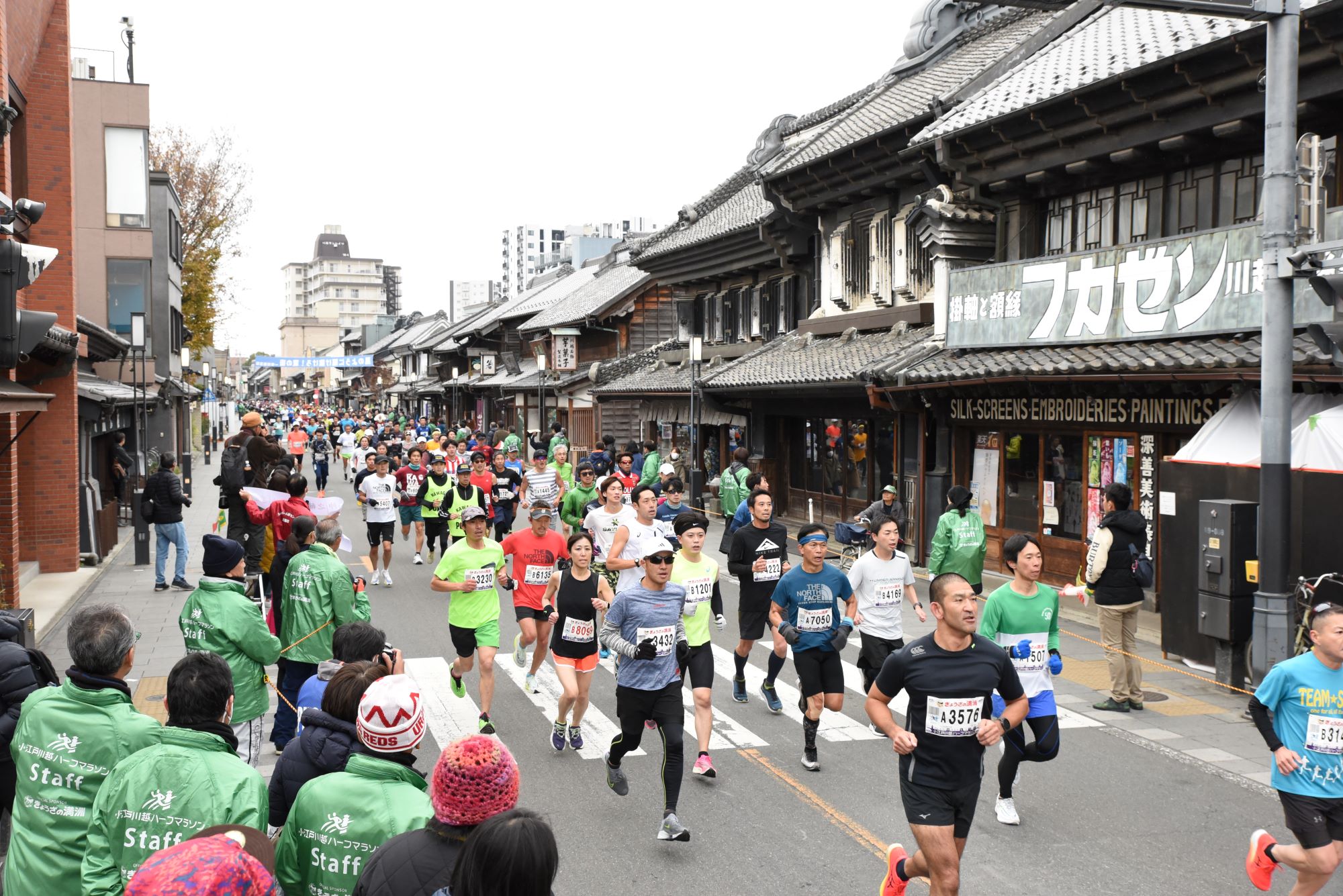 Kawagoe old warehouse district street